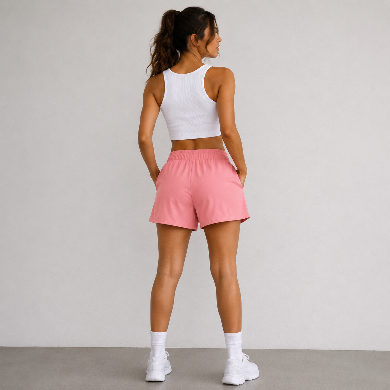 Unisex cotton shorts