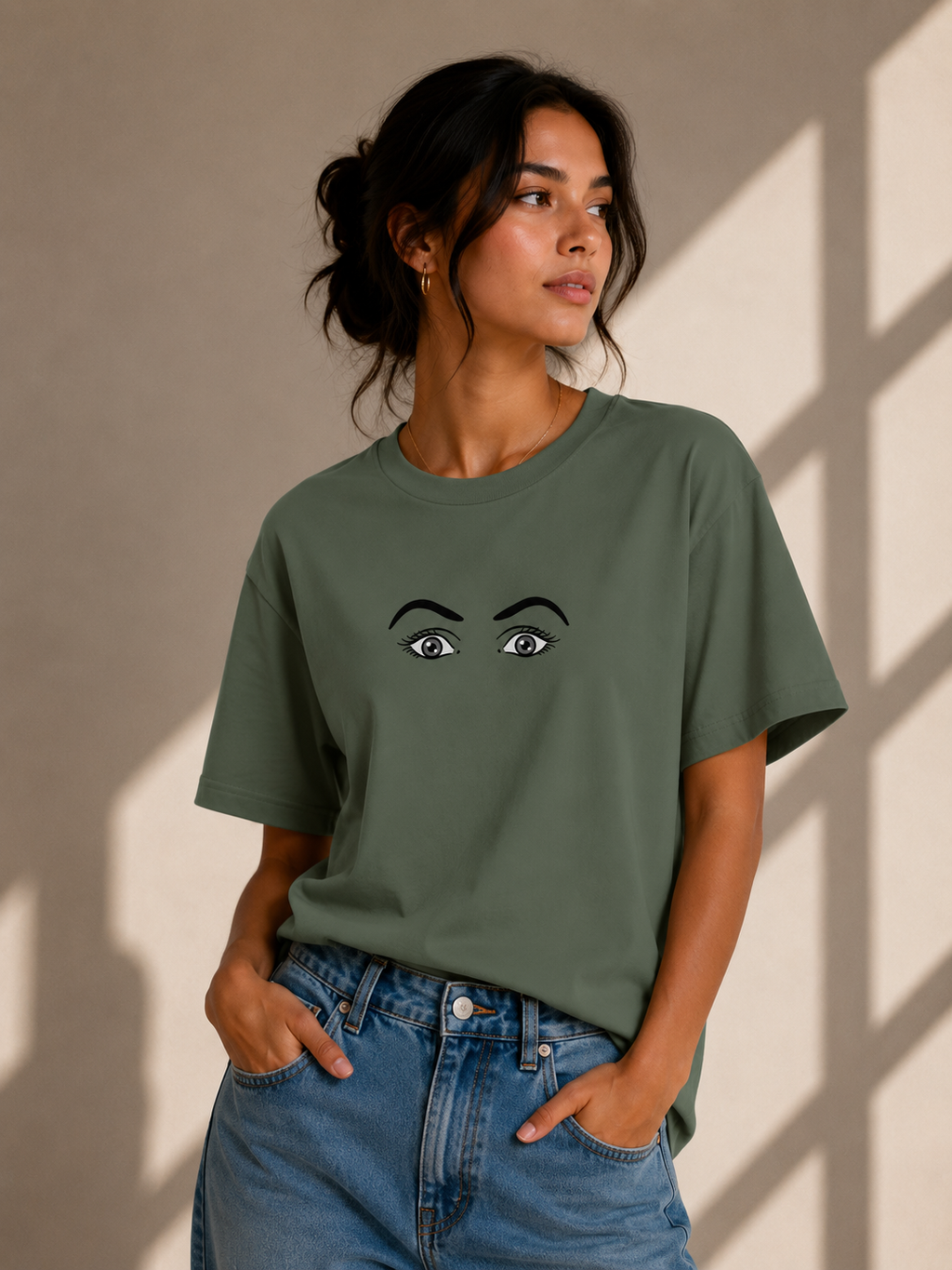 חולצת טי eyes O.R