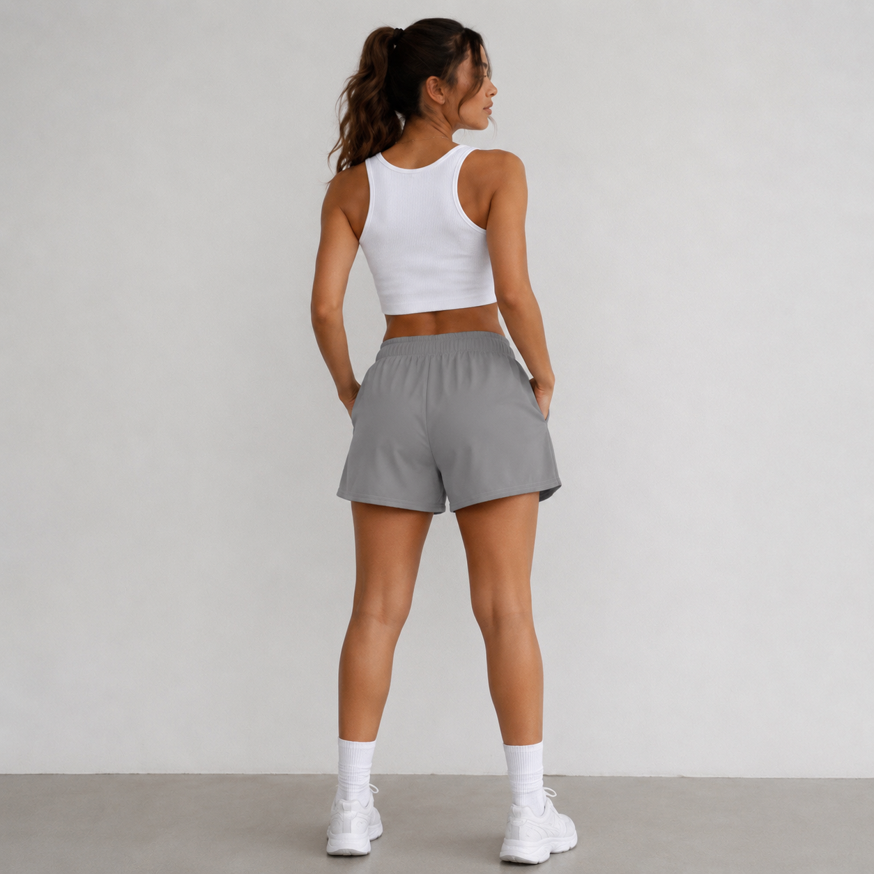 Unisex cotton shorts