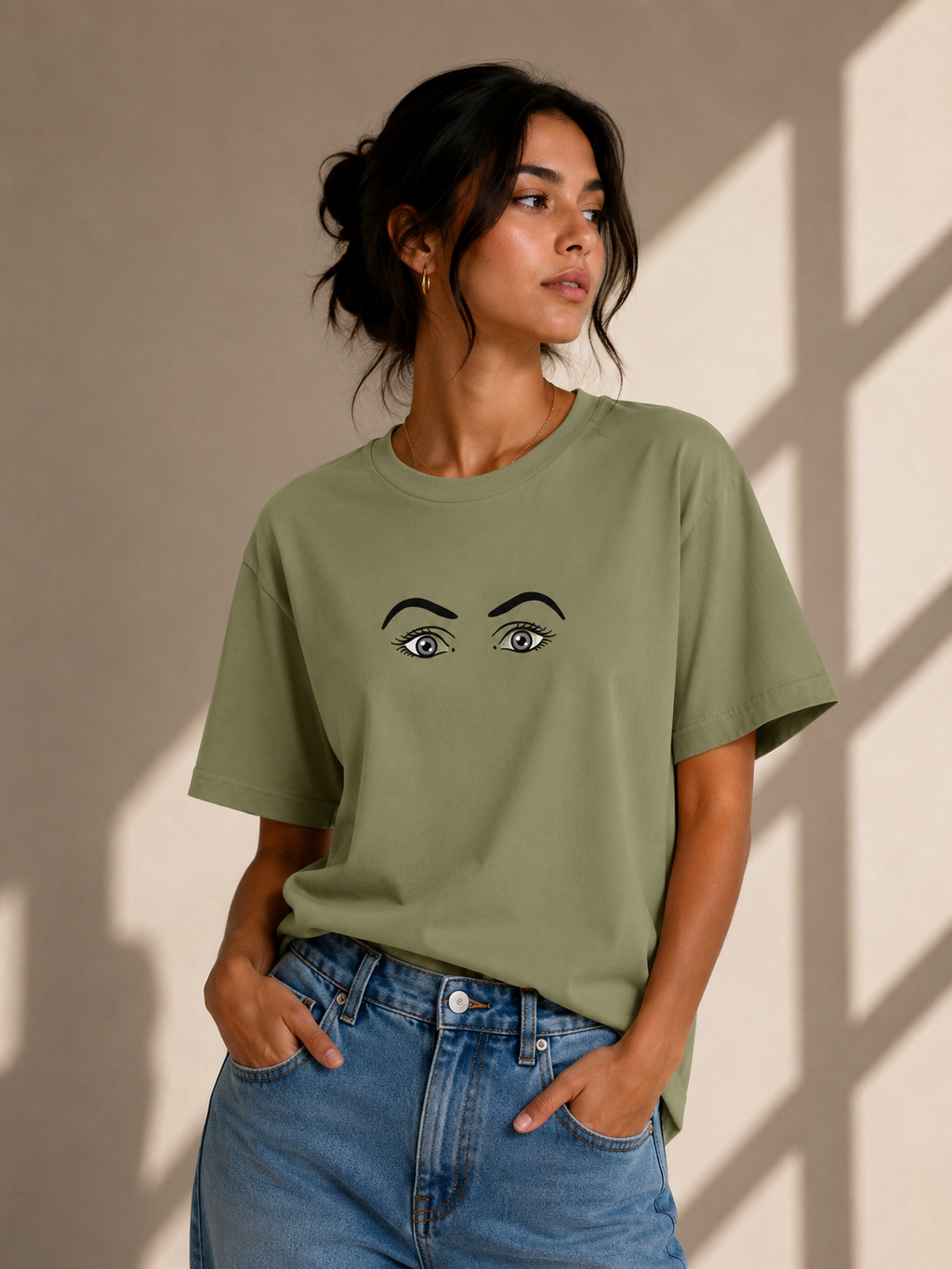 חולצת טי eyes O.R